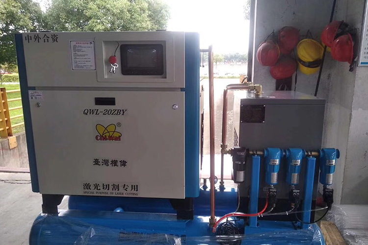 激光切割螺桿空壓機 激光切割螺桿空壓機